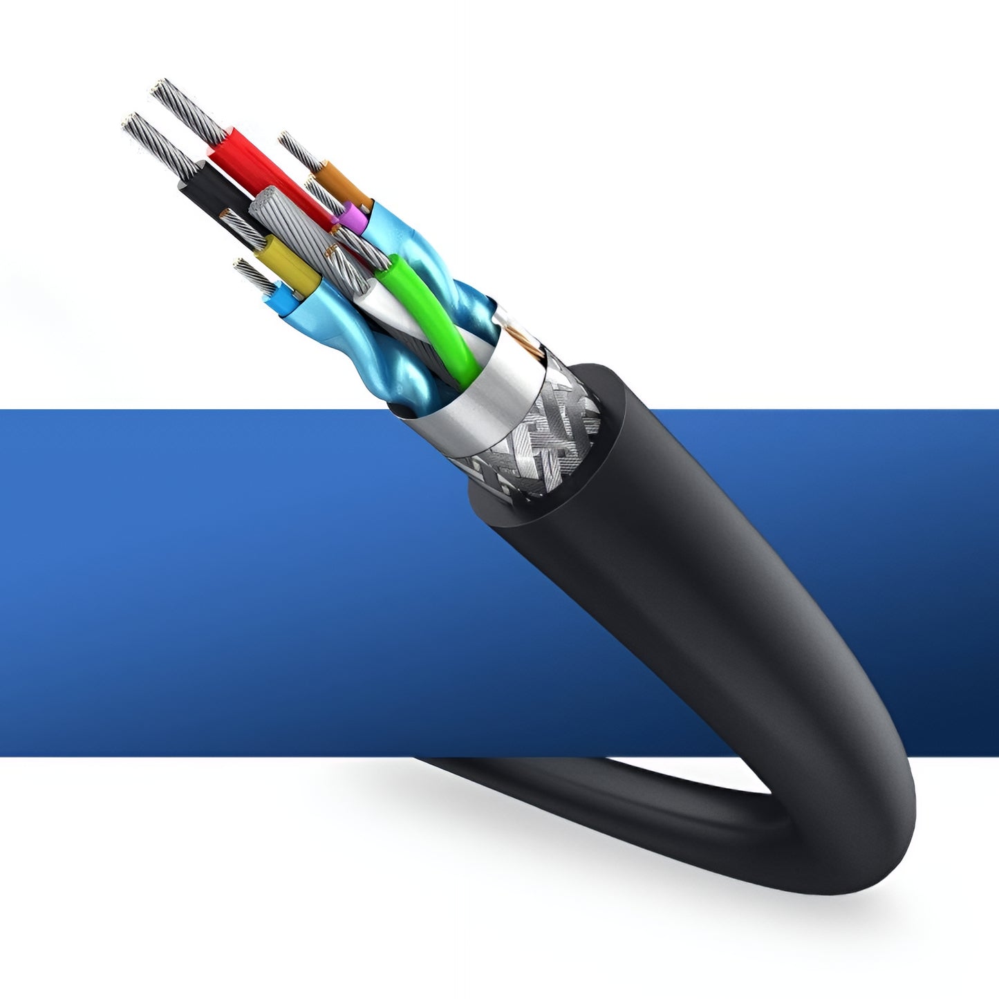 Przedłużacz USB 3.0 UGREEN US129, 2m, Czarny
