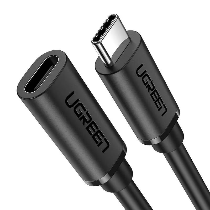 Przedłużacz USB-C UGREEN US353, 1m, Czarny