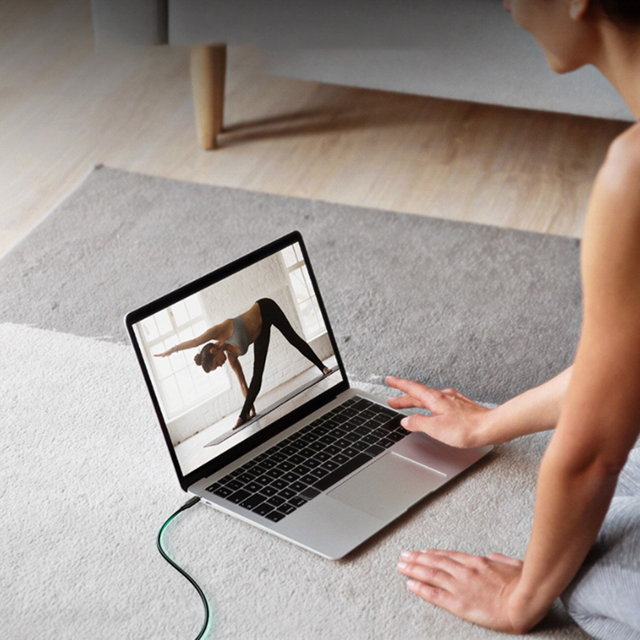 Przedłużacz USB-C UGREEN US353, 1m, Czarny