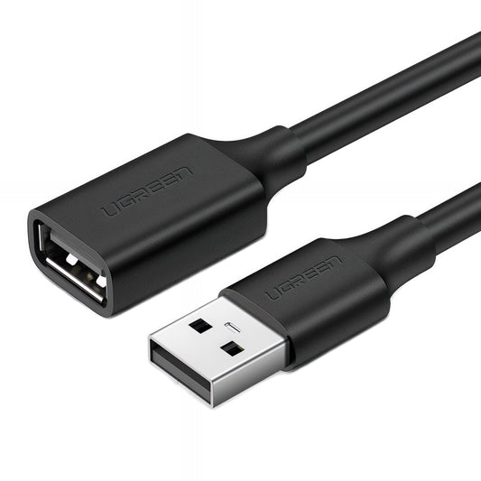 UGREEN US103 USB Extension Cable, 3m, Black