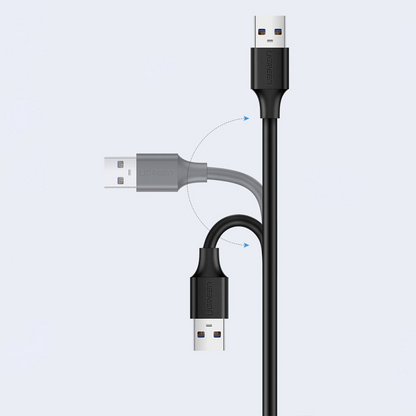 Przedłużacz USB UGREEN US103, 3m, Czarny