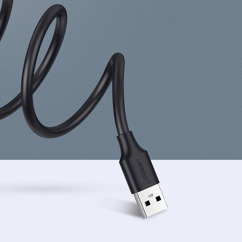 Przedłużacz USB UGREEN US103, 3m, Czarny