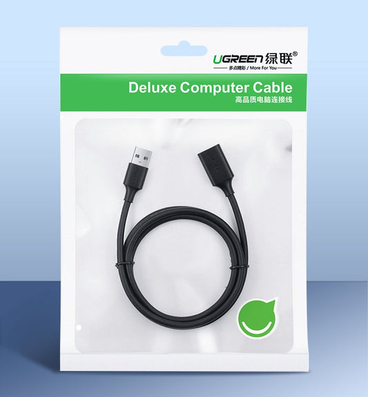 Przedłużacz USB 3.0 UGREEN US129, 3m, Czarny