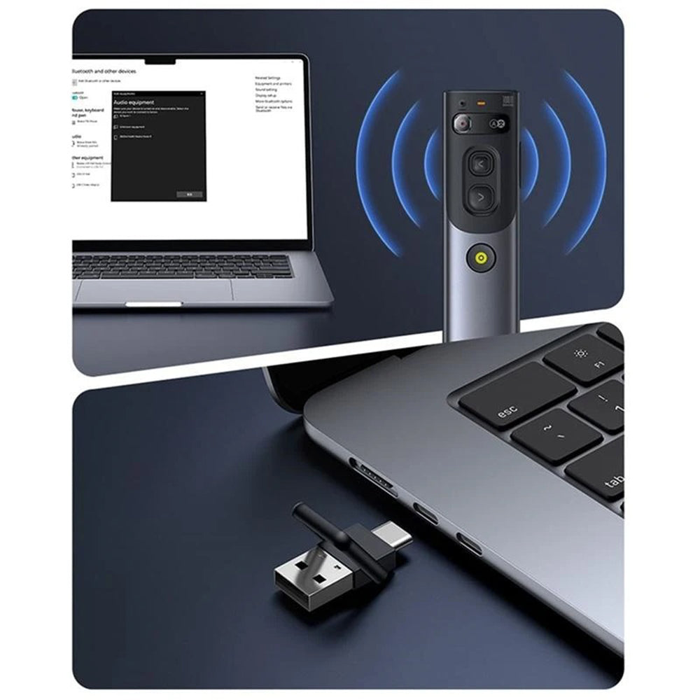 Presenter Wireless Baseus Orange Dot, Szary B00231700811-00