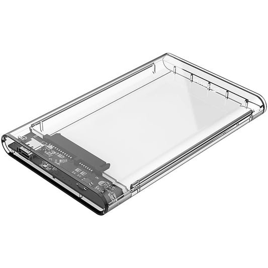 Obudowa Orico 2139C3 na HDD / SSD SATA 2,5 cala, USB-C, przezroczysta