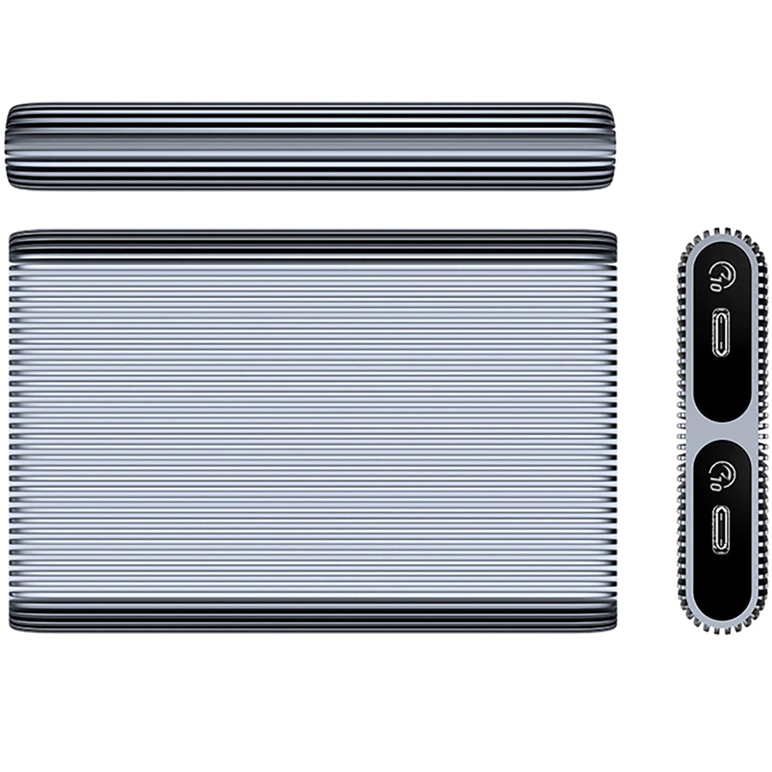 Rack Orico AM2C3-2N Dual Disk dla SSD M.2 NVMe, Szary