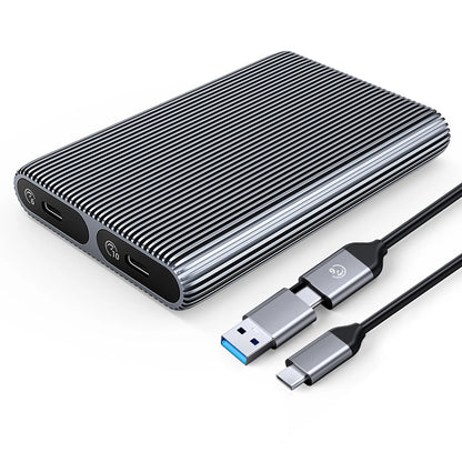 Rack Orico AM2C3-2SN Dual Disk dla SSD M.2 NVMe, Szary