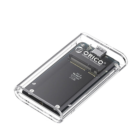 Obudowa Orico TC10-MS na SSD mSATA, przezroczysta