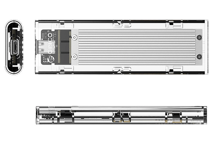 Orico TCM2-C3 Rack for M.2 NVMe SSD, Gray