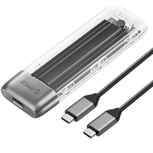 Obudowa Orico TXM2-C3 na dysk SSD M.2 NVMe, szara