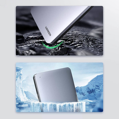 Stojak UGREEN CM300 na dyski HDD / SSD SATA 2,5 cala, USB 3.1, szary 