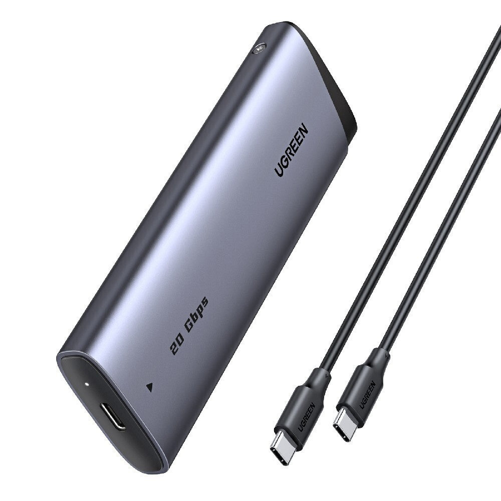 Rack UGREEN CM767 (55150) dla SSD M.2 NVMe, Szary