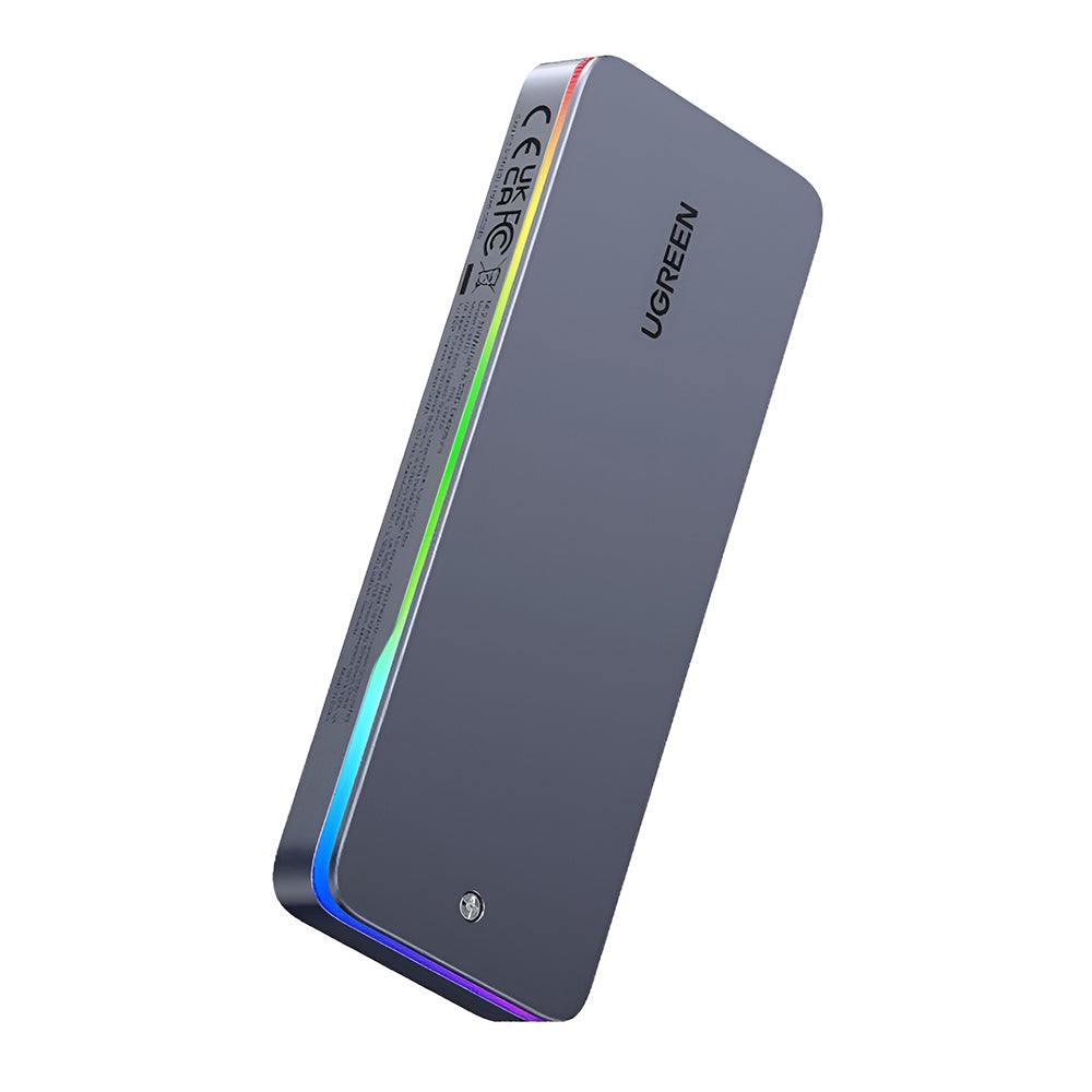 Rack UGREEN CM777 (25665) dla SSD M.2 NVMe, Czarny