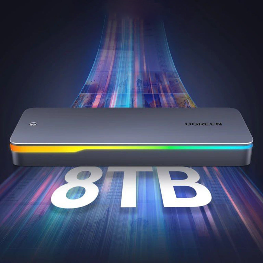 Rack UGREEN CM777 (25665) dla SSD M.2 NVMe, Czarny