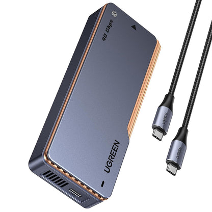 Rack UGREEN D703 (65727) dla SSD M.2 NVMe, Czarny