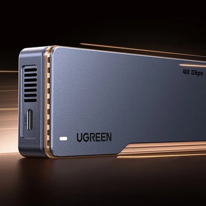 Rack UGREEN D703 (65727) dla SSD M.2 NVMe, Czarny