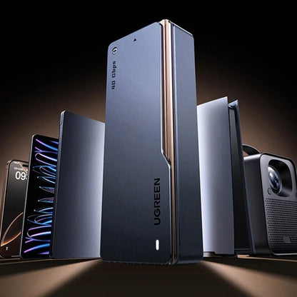 Rack UGREEN D703 (65727) dla SSD M.2 NVMe, Czarny