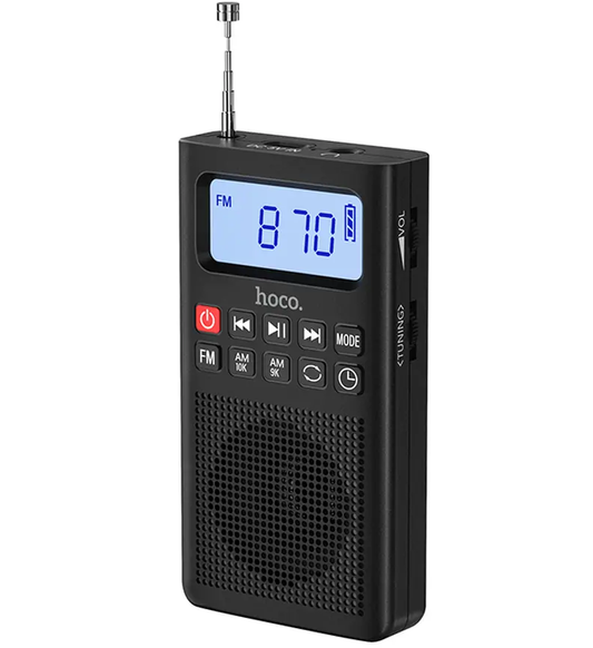 Radio przenośne HOCO HI51, czarny