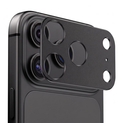 Ramka ochronna na tylną kamerę Tech-Protect Camalloy Fit+ do Apple iPhone 18 Pro, aluminium, czarna