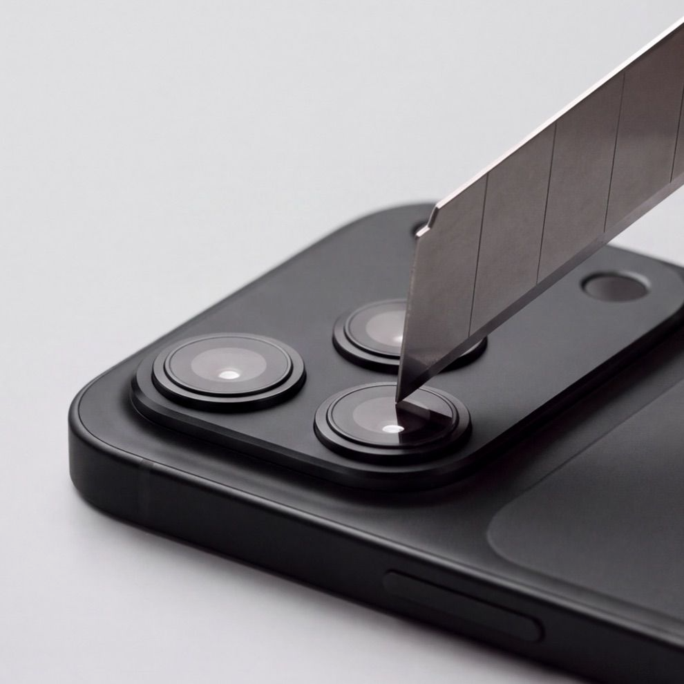 Ramka ochronna na tylną kamerę Tech-Protect Camalloy Fit+ do Apple iPhone 18 Pro, aluminium, czarna