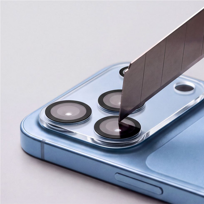 Ramka ochronna na tylną kamerę Tech-Protect Cam Fit+ do Apple iPhone 18 Pro Max, szkło hartowane, przezroczysta