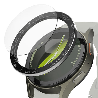 Ramka Ochronna Ringke Premium Styling dla Samsung Galaxy Watch7 44mm, Model 1, Czarna