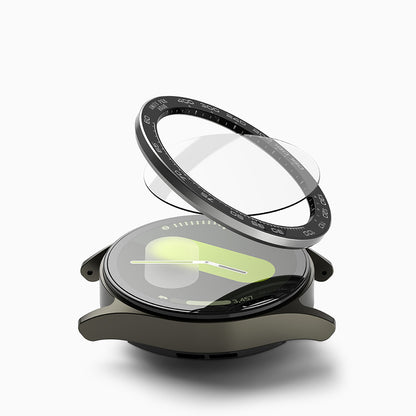 Ramka Ochronna Ringke Premium Styling dla Samsung Galaxy Watch7 44mm, Model 1, Czarna