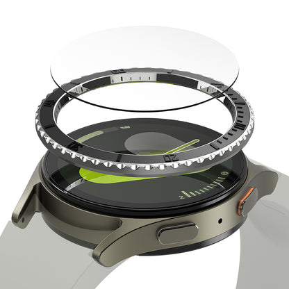 Ramka Ochronna Ringke Premium Styling dla Samsung Galaxy Watch7 44mm, Model 3, Czarna