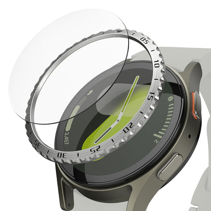 Ramka Ochronna Ringke Styling dla Samsung Galaxy Watch7 40mm, Model 5, Srebrna