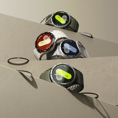 Ramka Ochronna Ringke Styling dla Samsung Galaxy Watch7 40mm, Model 5, Srebrna