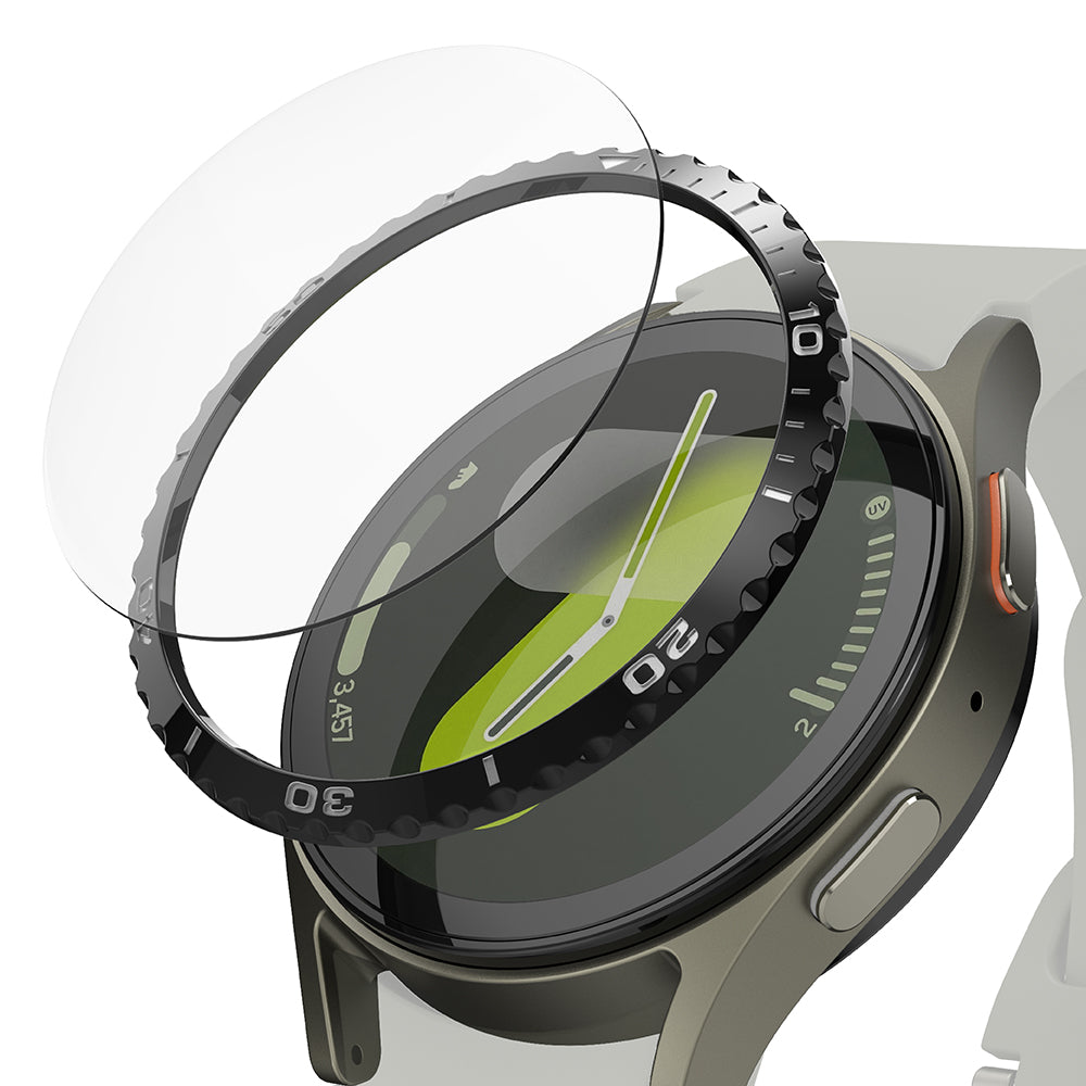 Ramka Ochronna Ringke Styling dla Samsung Galaxy Watch7 40mm, Model 6, Czarna