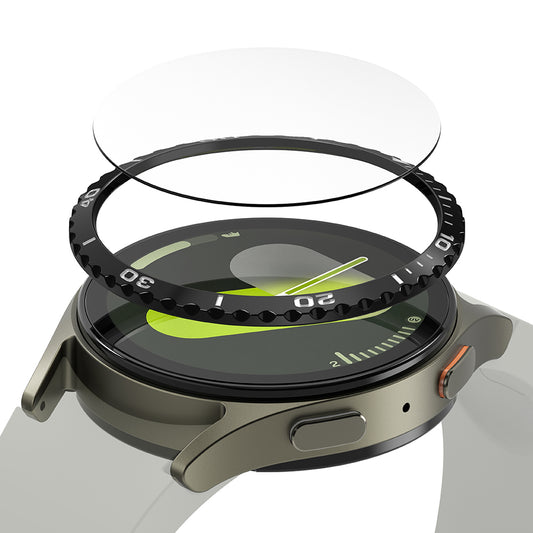 Ramka Ochronna Ringke Styling dla Samsung Galaxy Watch7 40mm, Model 6, Czarna