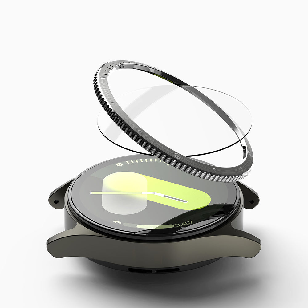 Ramka Ochronna Ringke Styling dla Samsung Galaxy Watch7 40mm, Model 7, Srebrna