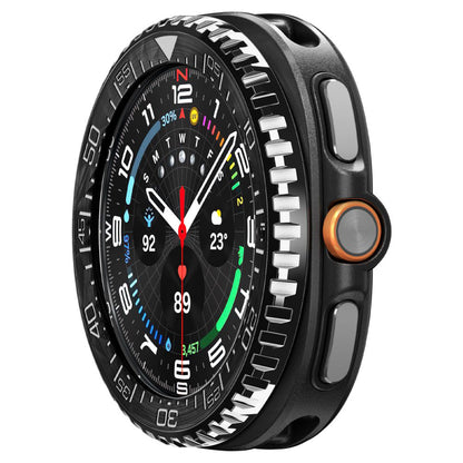 Ramka ochronna Spigen Tune Pro Diver dla Samsung Galaxy Watch8 Classic, Czarna