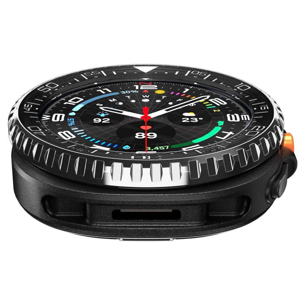 Ramka ochronna Spigen Tune Pro Diver dla Samsung Galaxy Watch8 Classic, Czarna