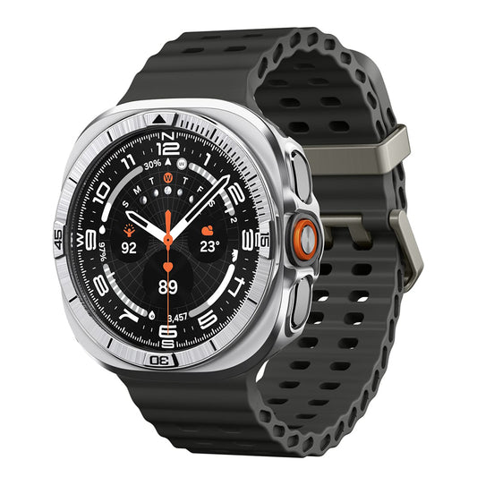 Ramka ochronna Spigen Tune Pro Pilot do Samsung Galaxy Watch Ultra2, srebrna ACS11618