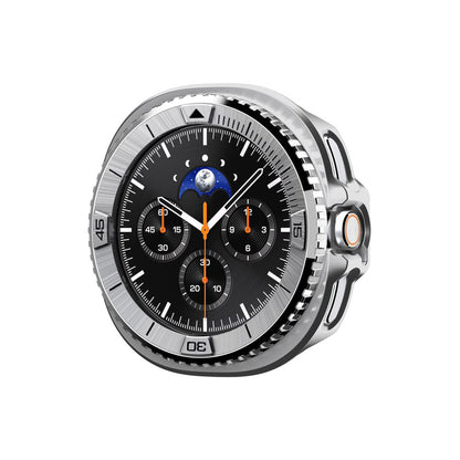 Ramka Ochronna Spigen Tune Pro Pilot dla Samsung Galaxy Watch8 Classic, Srebrna