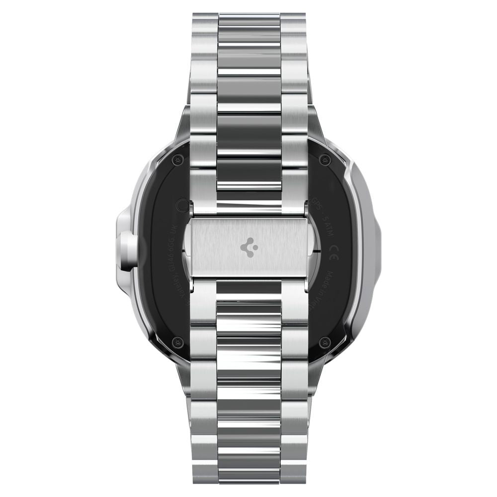 Ramka Ochronna Spigen Tune Pro Pilot dla Samsung Galaxy Watch8 Classic, Srebrna