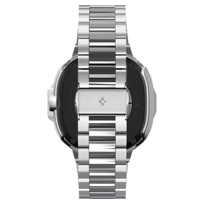 Ramka Ochronna Spigen Tune Pro Pilot dla Samsung Galaxy Watch8 Classic, Srebrna