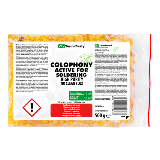 Żywica Flux Kalafonia AG Termopasty, 500g ART.AGT-094
