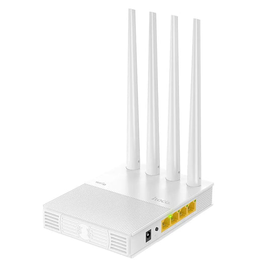 Router Wireless HOCO HI31, Dual Band, Wi-Fi 5, Biały
