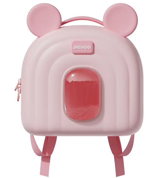 Plecak Picocici Kids Travel Ears K52, Różowy