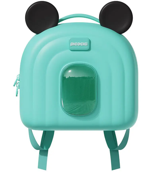 Plecak Picocici Kids Travel Ears K52, Turkusowy