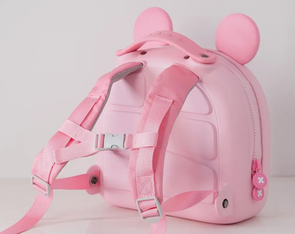 Plecak Picocici Kids Travel Ears K52, Różowy