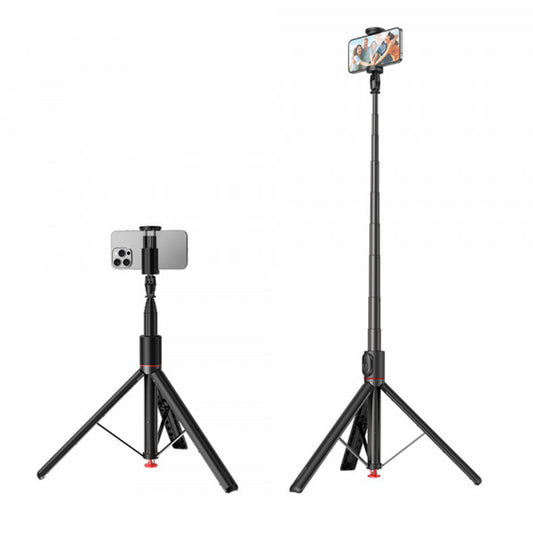 Selfie Stick Bluetooth Acefast E31, Uniwersalny, Czarny