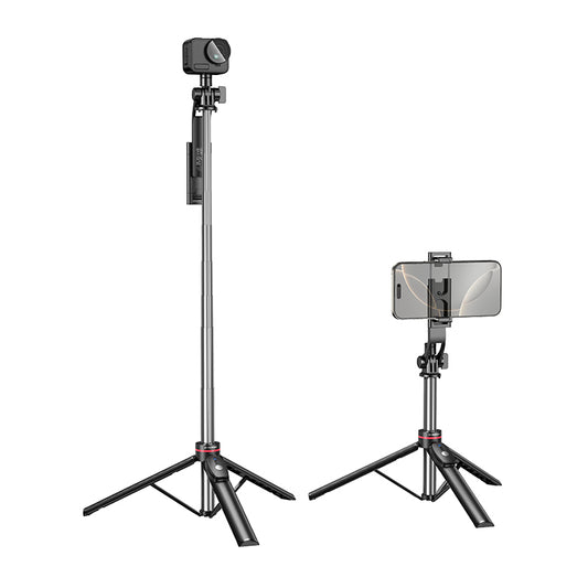 Selfie Stick Bluetooth Borofone BY15 Throne, 4,5 cala - 7 cali, Czarny