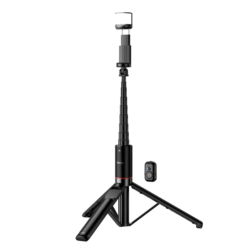 Selfie Stick Bluetooth HOCO K34, 4.5inch - 7inch, Black