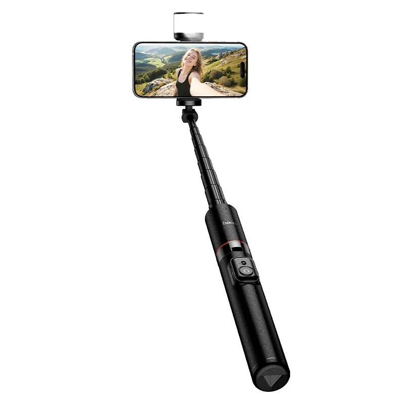 Selfie Stick Bluetooth HOCO K34, 4.5inch - 7inch, Black