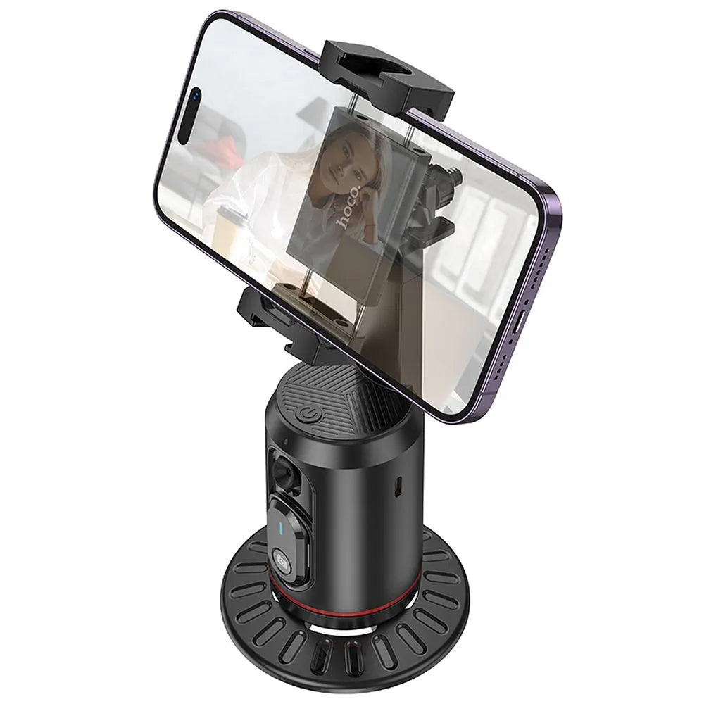 Uchwyt HOCO K23 Face Tracking 360, Uniwersalny, Czarny