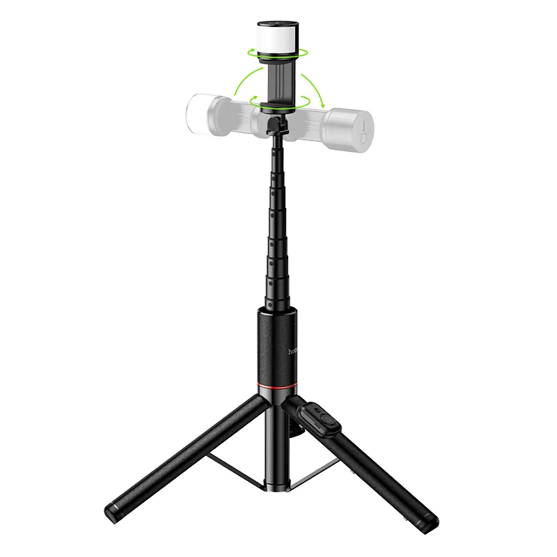 Selfie Stick Bluetooth HOCO K34, 4.5inch - 7inch, Black